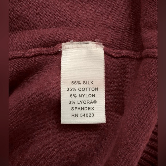 Banana Republic short sleeve sweater with cuffs S - Picture 7 of 9